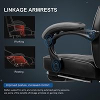 Cadeaux populaires du vendredi noir Silla Gamer Pro noir inclinable Sedia Racing chaises de jeu d'ordinateur Massage trône de jeu pour maître