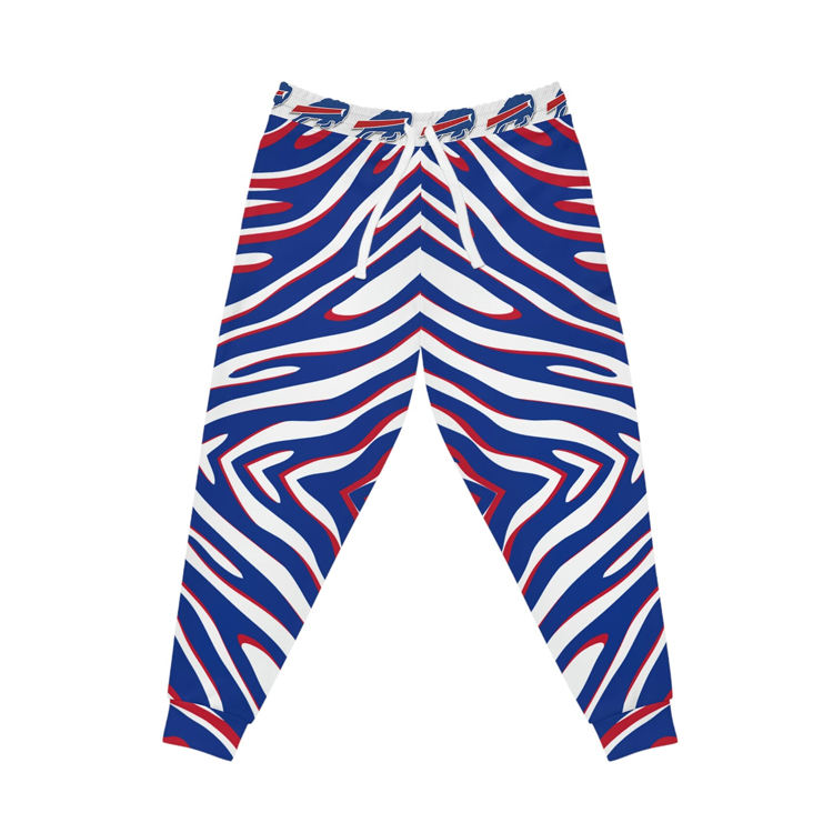 Wholesale Men Jogger Sweatpants Custom Bills Zebra Women's Scoutiez Color  Block Buffalo Youth Joggers in Red