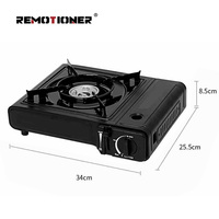 Réchaud à Gaz Portable Mini de Haute Qualité pour Camping Extérieur, Brûleur Propane Butane Sécurisé
