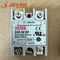 SSR-50DD SSR DC-DC 50A Relay Solid-state Fase Tunggal Baru