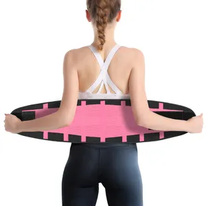Sweat Waist Trimmer Lumbar Support Trainer Shaper Back Brace Sweatband Posture Corrector De Postura