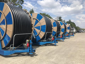 Carrello Irrigazione con Irrigatore a Grande Gittata e Avvolgitubo Retrattile, Nucleo del Cambio TONETER JP75-300, per Agricoltura e Idroponica, Garanzia 2 Anni - Product Image 2