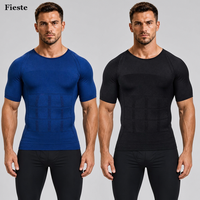 Yüksek Kaliteli Özel Logo Hızlı Kuruyan Slim Fit Erkek Stili OEM Atletik Kompresyon Tişörtleri