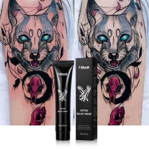 Soins après tatouage personnalisés OEM, art corporel, hydratant à base de plantes, apaisant, réparateur, léger, radieux, doux, pommade pour tatouage - Product Image 2