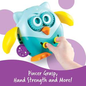 Jouet éducatif Hoot Fine Motor Owl multicolore de marque vietnamienne pour enfants de 0 à 24 mois, unisexe, en plastique écologique - Product Image 5