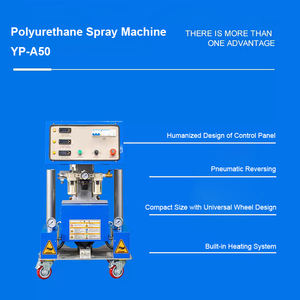 Machine de moulage en mousse de polyuréthane pour boîte à poisson isolée, machine de pulvérisation de mousse de polyuréthane pour boîte à pêche avec pistolet et tuyau - Product Image 6