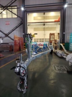 Remorque bateau en acier galvanisé à double essieu, remorque bateau de 28 pieds, capacité de charge de 7700 lb, remorque bateau à coque en V profond