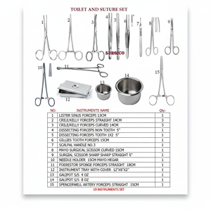 Baño y sutura de instrumentos quirúrgicos - Product Image 1