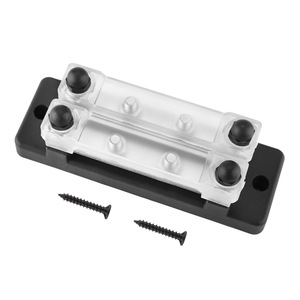 บัสบาร์ Cnspeed 16 ช่อง แบบสองแถว 2+6 M6 250A สีดำ 12V-36V สำหรับรถบ้านและเรือยอชท์ - Product Image 4