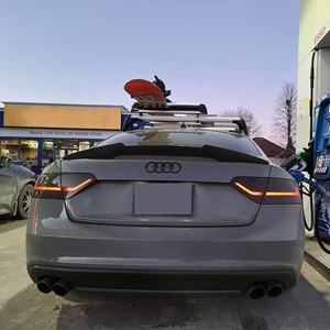 Aileron arrière en fibre de carbone forgée non perforée pour A5 B8 B8.5 4 portes Sportback 8TA M4, 2007-2019 - Product Image 6