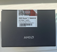 Pour processeur de bureau de jeu AMD Ryzen 7 7800X3D AM5 8 cœurs 16 threads 120W neuf en boîte