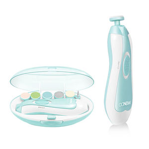 Kit lucidatrice elettrica e tagliaunghie da 6 pezzi <span class=keywords><strong>Set</strong></span> <span class=keywords><strong>Manicure</strong></span> per la cura del neonato con trapano a polvere e rifinitore - Product Image 3