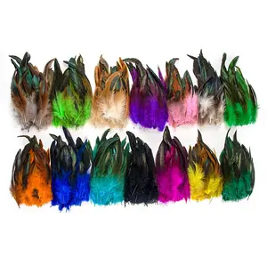 15-20CM <span class=keywords><strong>Plumes</strong></span> <span class=keywords><strong>De</strong></span> Faisan Naturelles Artisanat DIY Accessoires <span class=keywords><strong>De</strong></span> Carnaval 50 PCS/<span class=keywords><strong>Lot</strong></span> <span class=keywords><strong>Plumes</strong></span> <span class=keywords><strong>De</strong></span> Poulet Queue <span class=keywords><strong>De</strong></span> Coq Plume - Product Image 2