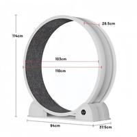 Roue d'exercice pour chat avec écran intelligent, en ABS écologique, tapis roulant silencieux, roue de fitness, structure d'escalade, jouet pour animaux de compagnie
