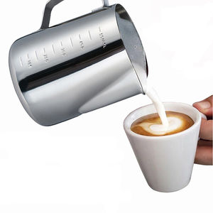 Мерный кувшин для молока и кофе, из нержавеющей стали, 350/600/1000 мл - Product Image 2