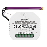 Module d'interrupteur intelligent WiFi Mini DIY pour stores, volets et rideaux, compatible avec les moteurs électriques, application Smart Life Tuya, fonctionne avec Alexa et Google Home