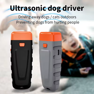 YENİ Şarj Edilebilir Ultrasonik Köpek Kovucu Pil Ömrü Açık Hava Havlama Kontrol Cihazı - Product Image 2