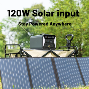 1000W Portable Power Supply for <b>Camping</b> Emergency Storage Station Solar <b>Generator</b> Household Outdoor - Product Image 5