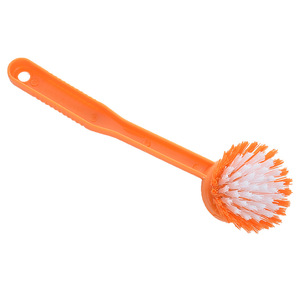 Cepillo de limpieza de cerdas densas, tamaño extra grande, colorido, con mango largo, para fregar platos, antiadherente, de plástico y nailon. - Product Image 5