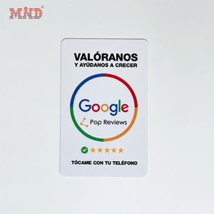 13.56mhz Qr कोड व्यवसाय RFid Google कार्ड 888 bte nfc Google समीक्षा कार्ड अनुकूलित प्रोग्रामेबल कार्ड - Product Image 2