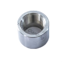 Anneaux d'accouplement de soudage à douille en acier inoxydable à bas prix d'usine Npt Bsp Din Manchons filetés Sch80 1"