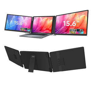 Écran d'extension d'ordinateur portable à triple affichage haute résolution de 15,6 pouces pour une intégration transparente - Product Image 1