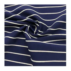 fashion popular nylon polyester spandex swimwear stripe fabric textured fabric for bikini swimsuit supplier Xinxian