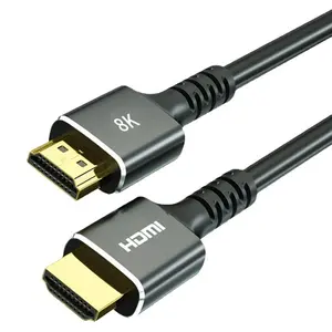 8K 48Gbps Certified Ultra High Speed HDMI Cable 1M 2M 3M 5M Hdmi 2.1 Cable For Laptop HDTV