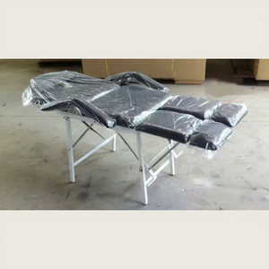 <span class=keywords><strong>Table</strong></span> <span class=keywords><strong>de</strong></span> Tatouage <span class=keywords><strong>Pliante</strong></span> Portable en Cuir PVC – Lit <span class=keywords><strong>de</strong></span> Beauté Multifonctionnel à Réglage Manuel - Product Image 4