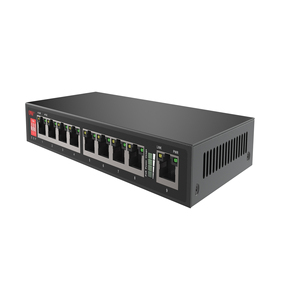 Switch PoE Inteligente de 8 Puertos 10/100M, 1 Puerto de Enlace Ascendente 10/100Base-TX RJ45, Compatible con la Función Watchdog - Product Image 1