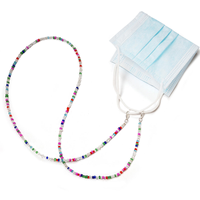Chaîne de lunettes de lecture ronde en perles faites à la main Joyson, cordon de lunettes coloré, porte-lunettes, sangle de cou pour lunettes de soleil