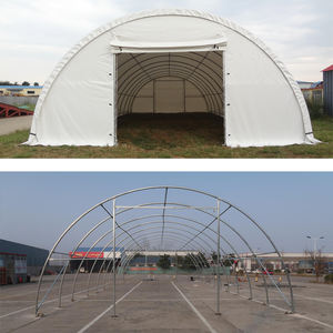 Tentes de stockage à double armature haute résistance, abri en PVC avec structure Q235 pour tentes de stockage industrielles à grande échelle - Product Image 5