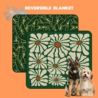 REACH TEST Couverture Imperméable Tissée Moderne 60x70 Grande Housse de Canapé pour Chiens & Animaux de Compagnie - Écologique pour Camping en Plein Air, Plage & Plus Encore
