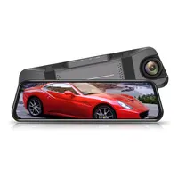 Penjualan Laris 10 Inci Full Hd 1080P Mobil Dvr Layar Sentuh Kamera Mobil Kaca Spion Kotak Hitam Mobil