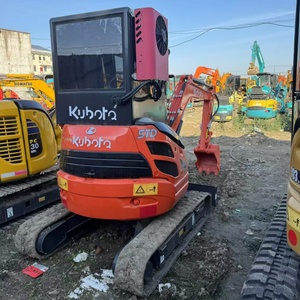 La excavadora Kubota U20 original de segunda mano procedente de Japón es una excavadora sobre orugas en miniatura adecuada para proyectos de demolición en interiores. - Product Image 1