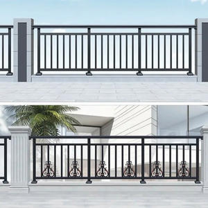 Barandillas de Hierro Forjado <span class=keywords><strong>Modernas</strong></span> <span class=keywords><strong>para</strong></span> Balcón, Diseño Personalizado de Barandillas de Aluminio <span class=keywords><strong>para</strong></span> Terraza, Barandillas de Hierro Forjado - Product Image 5