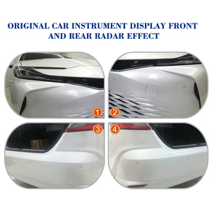 <span class=keywords><strong>Radar</strong></span> de stationnement étanche avant et arrière avec affichage sur tableau de bord, style original, haute sensibilité, AC SCHNITZER X6 E71 SUV DC 12V pour voiture - Product Image 3