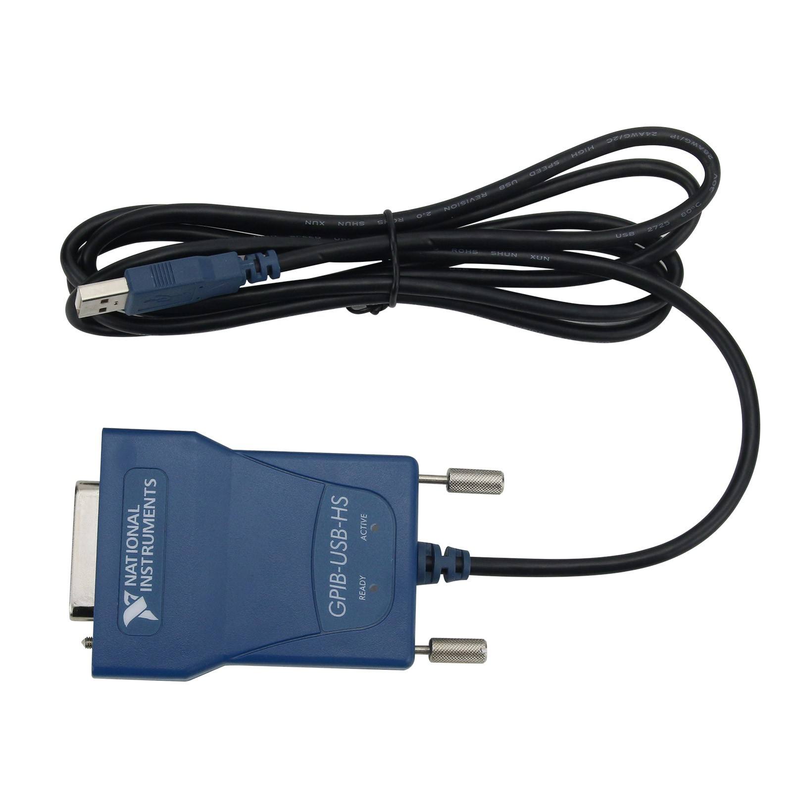 National Instruments Gpib-usb-hs Adapter With Gbic Connector, Usb