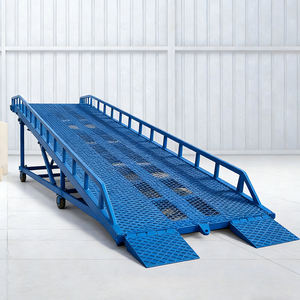 3t 6t 8t 10t 12t 15t Meja Angkat Hidrolik Portabel Mobile untuk Truk, Dermaga Pemuatan, Ramp Forklift 2500x2000mm - Product Image 1