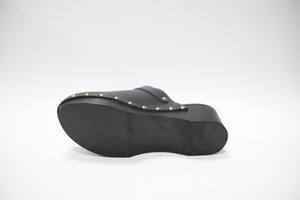 أحذية نسائية بكعب ويدج, أحذية نسائية بكعب ويدج من الجلد بنعل خشبي صلب من الطراز اليوناني القديم للنساء - Product Image 6