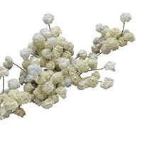 Bunga Hydrangea Putih Buatan yang Menyerupai Asli untuk Dekorasi Latar Belakang Pernikahan, Dekorasi Upacara Lamaran, Bunga Latar Belakang dengan Desain Kustom