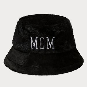 Sombrero de Pescador para Mujer, Estilo Urbano, para Mamá, Nuevo, Otoño Invierno, Grueso, Cálido, de Felpa, para Exteriores - Product Image 6