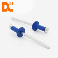 Rivets aveugles à extrémité fermée en aluminium de qualité supérieure, type DIN7337, colorés et décoratifs, pour boîtes à vin et projets d'emballage