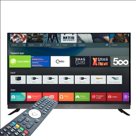 TCL 65 Inch LED Smart Android TV 4K UHD Full HD 75x75 VESA Mounting for Hotels