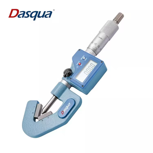 For 3 Flutes IP65 Waterproof Tipped Digital V-Anvil <b>Micrometer</b> 1-15mm Range 0.002mm Accuracy 0.001mm Resolution 4470-0005 Digita - Product Image 5