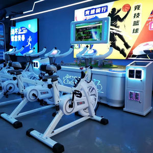 Jeu <span class=keywords><strong>d</strong></span>'arcade <span class=keywords><strong>de</strong></span> course cycliste interactif Konghui Leisure AR Sandbox, 4 joueurs, fonctionnement à pièces, jeu <span class=keywords><strong>d</strong></span>'arcade <span class=keywords><strong>de</strong></span> course cycliste à vendre - Product Image 6