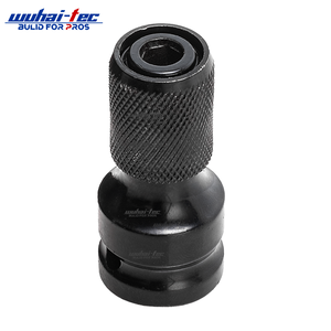 Yüksek dereceli matkap Chuck sürücü dönüştürücü darbe aracı soket adaptörü anahtarı krom 1/2 inç kare için 1/4 inç altıgen anahtar bağlayıcı - Product Image 4