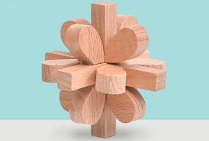 Rompecabezas de Madera 3D para Adolescentes y Adultos, Juego de Ingenio con Bloques Encajables - Product Image 6