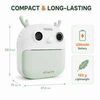 Mini-imprimante thermique P20 Max AI pour enfants avec générateur d'images vocales, écran 2,4 pouces pour application, autocollants sans encre 203 dpi – Vente en gros