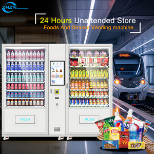 7x24 часа самообслуживания магазин напитков и закусок торговый автомат комбо для еды и напитков закуски торговый автомат для продажи - Product Image 6